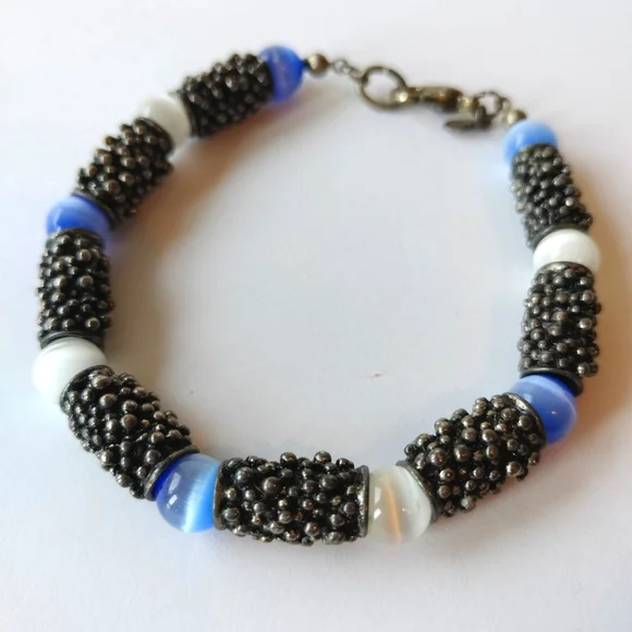 Vintage Premier Designs Caviar Bead Bracelet - Picture 2 of 2